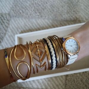 Stella & Dot Bracelets And Watch